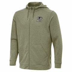 Antigua Effortless Full-Zip Hoodie Jacket - Green Bay Packers Hoodies