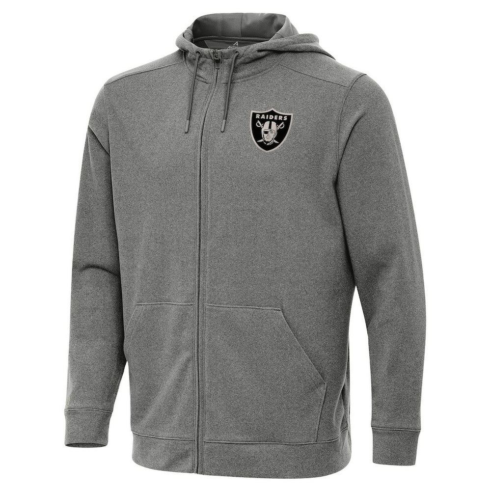 Antigua Effortless Full-Zip Hoodie Jacket - Las Vegas Raiders Hoodies