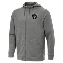 Antigua Effortless Full-Zip Hoodie Jacket - Las Vegas Raiders Hoodies