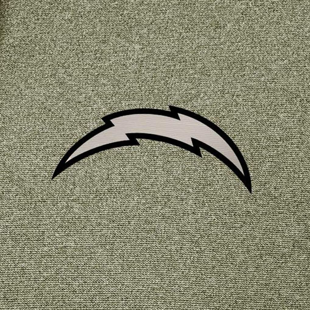Antigua Effortless Full-Zip Hoodie Jacket - Los Angeles Chargers Hoodies