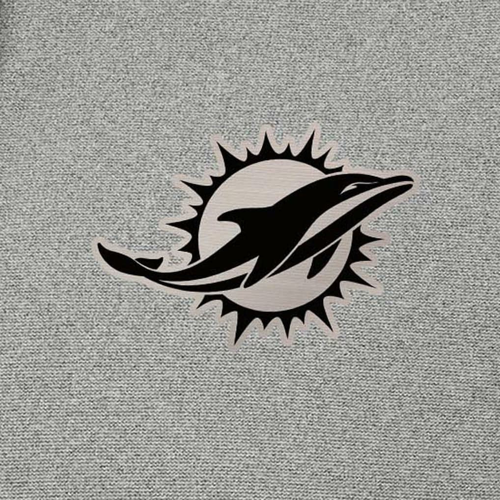 Antigua Effortless Full-Zip Hoodie Jacket - Miami Dolphins Hoodies
