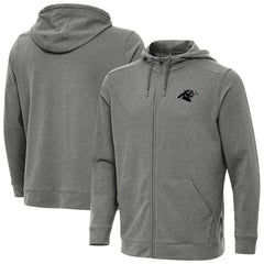 Antigua Effortless Full-Zip Hoodie Jacket - Carolina Panthers Hoodies