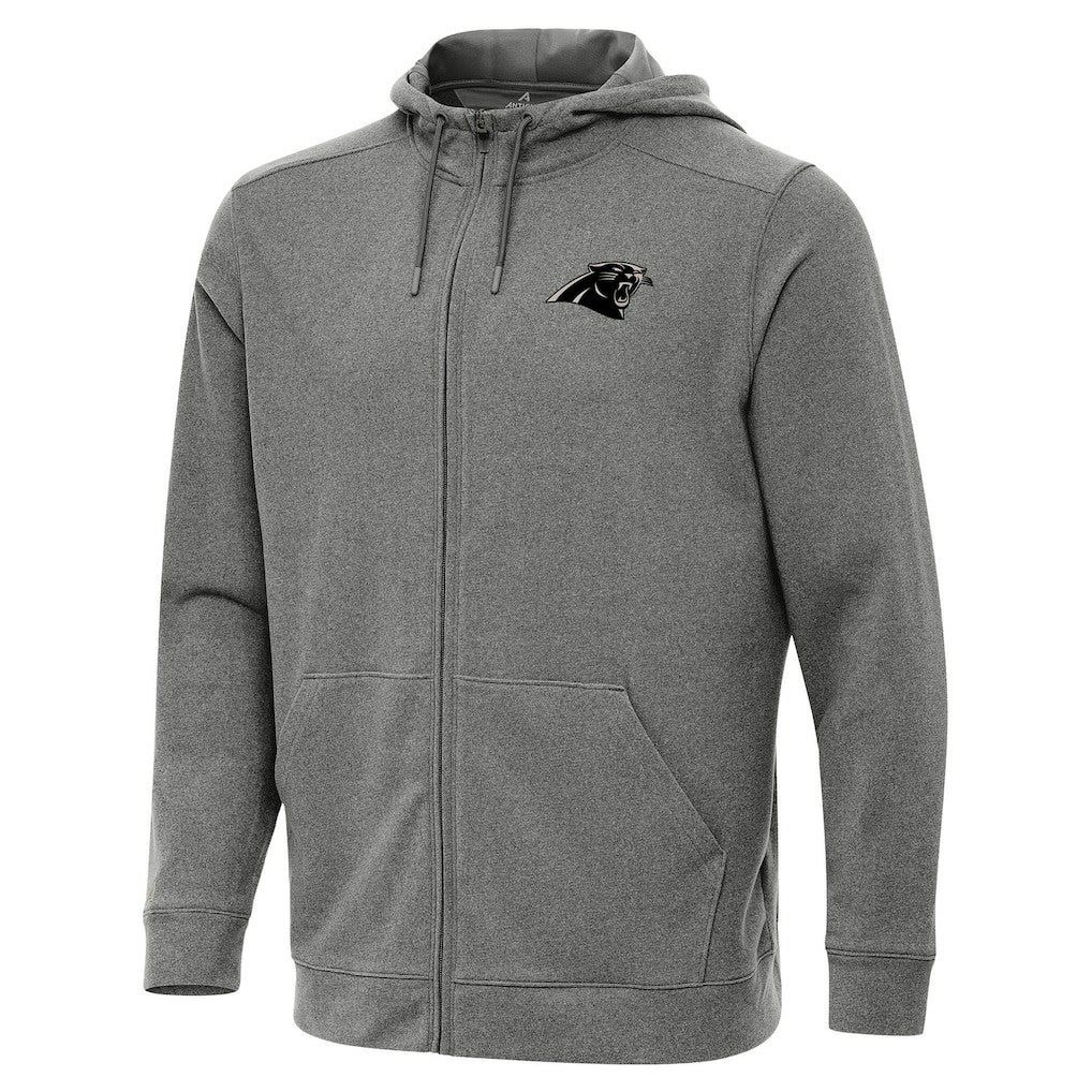 Antigua Effortless Full-Zip Hoodie Jacket - Carolina Panthers Hoodies