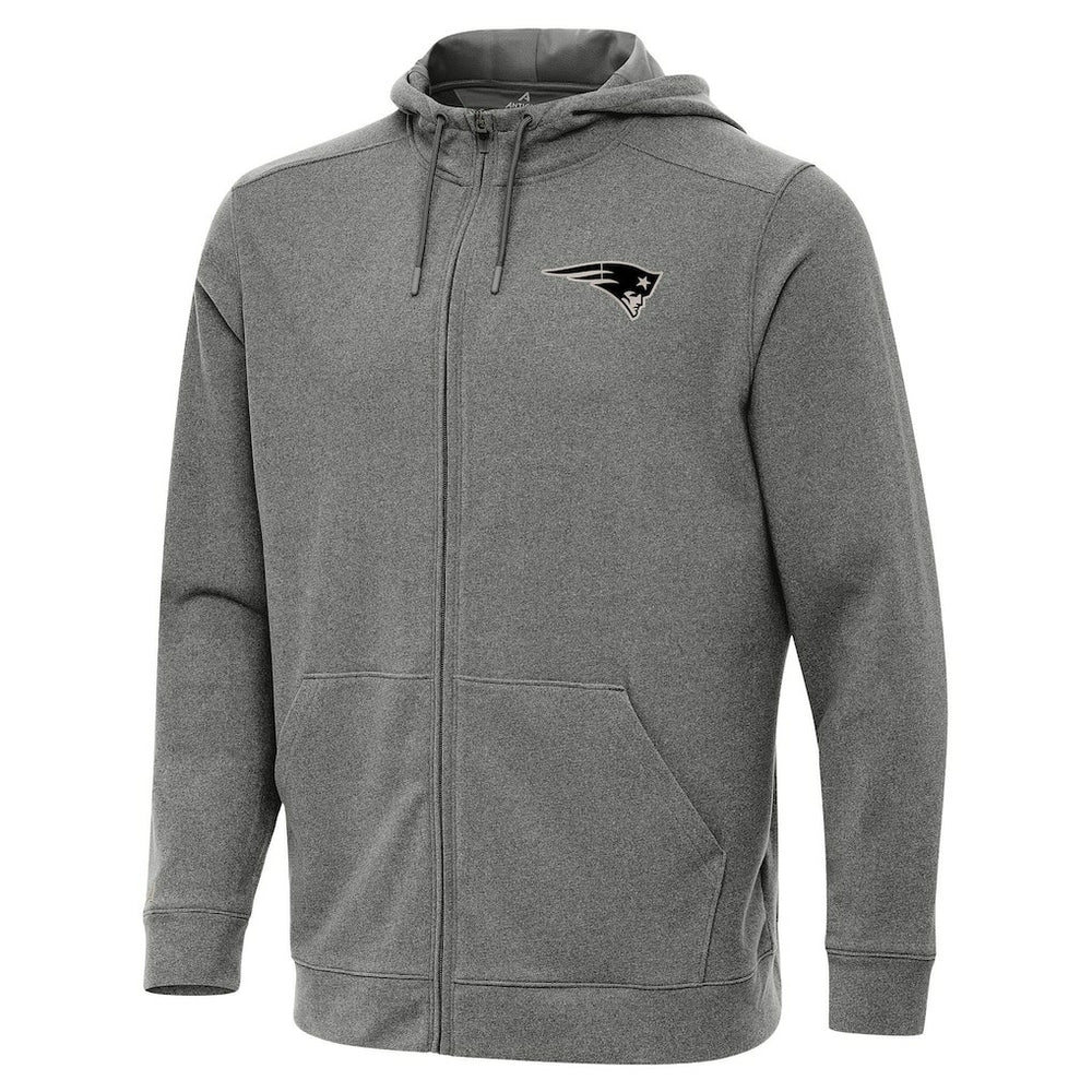 Antigua Effortless Full-Zip Hoodie Jacket - New England Patriots Hoodies