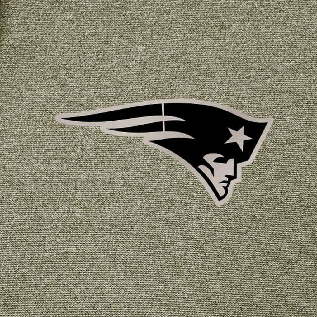 Antigua Effortless Full-Zip Hoodie Jacket - New England Patriots Hoodies