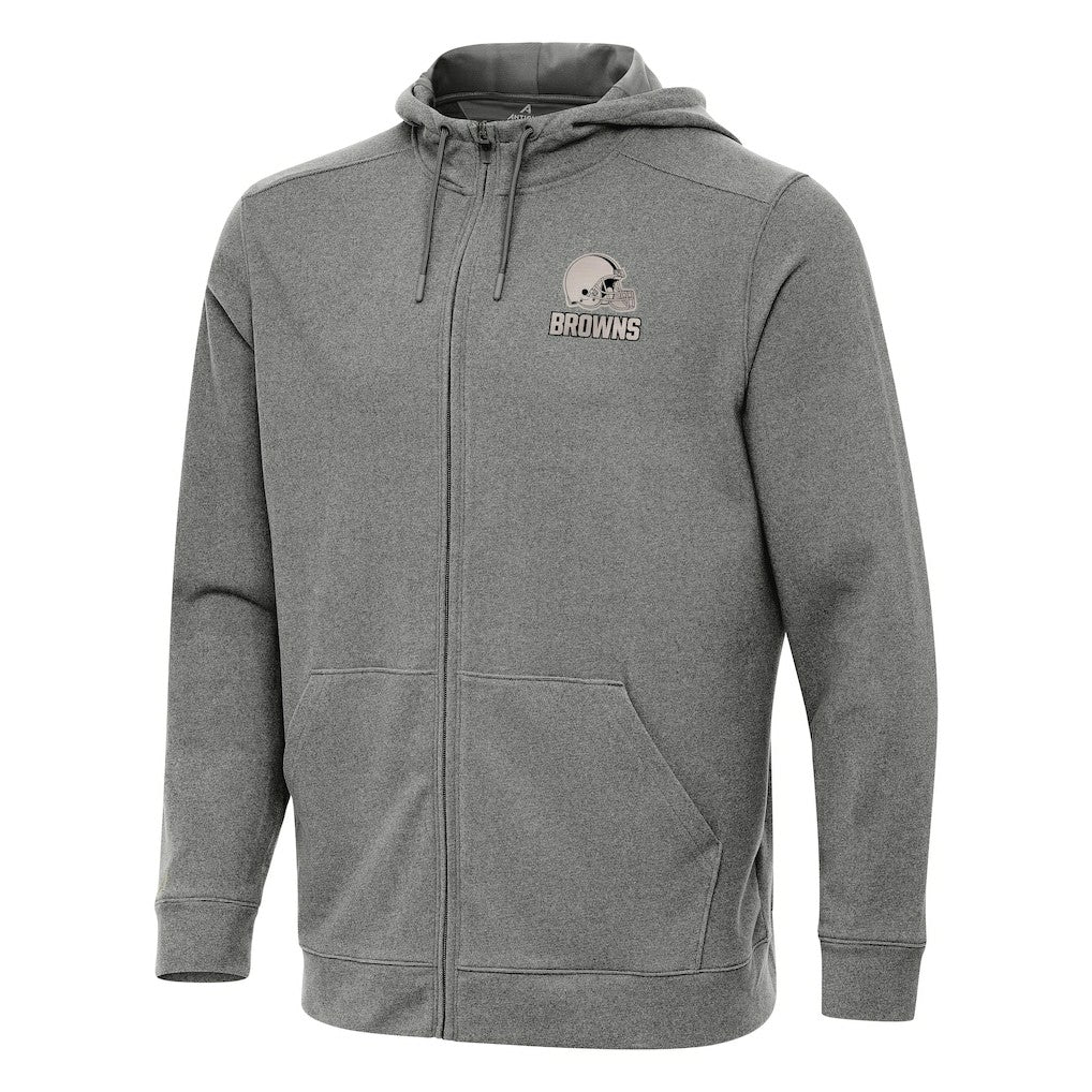 Antigua Effortless Full-Zip Hoodie Jacket - Cleveland Browns Hoodies