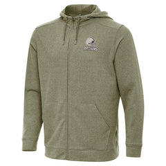 Antigua Effortless Full-Zip Hoodie Jacket - Cleveland Browns Hoodies
