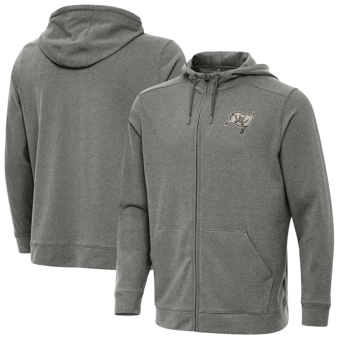 Antigua Effortless Full-Zip Hoodie Jacket - Tampa Bay Buccaneers Hoodies