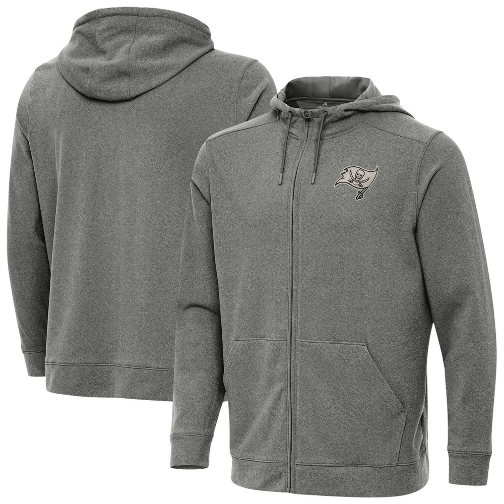 Antigua Effortless Full-Zip Hoodie Jacket - Tampa Bay Buccaneers Hoodies