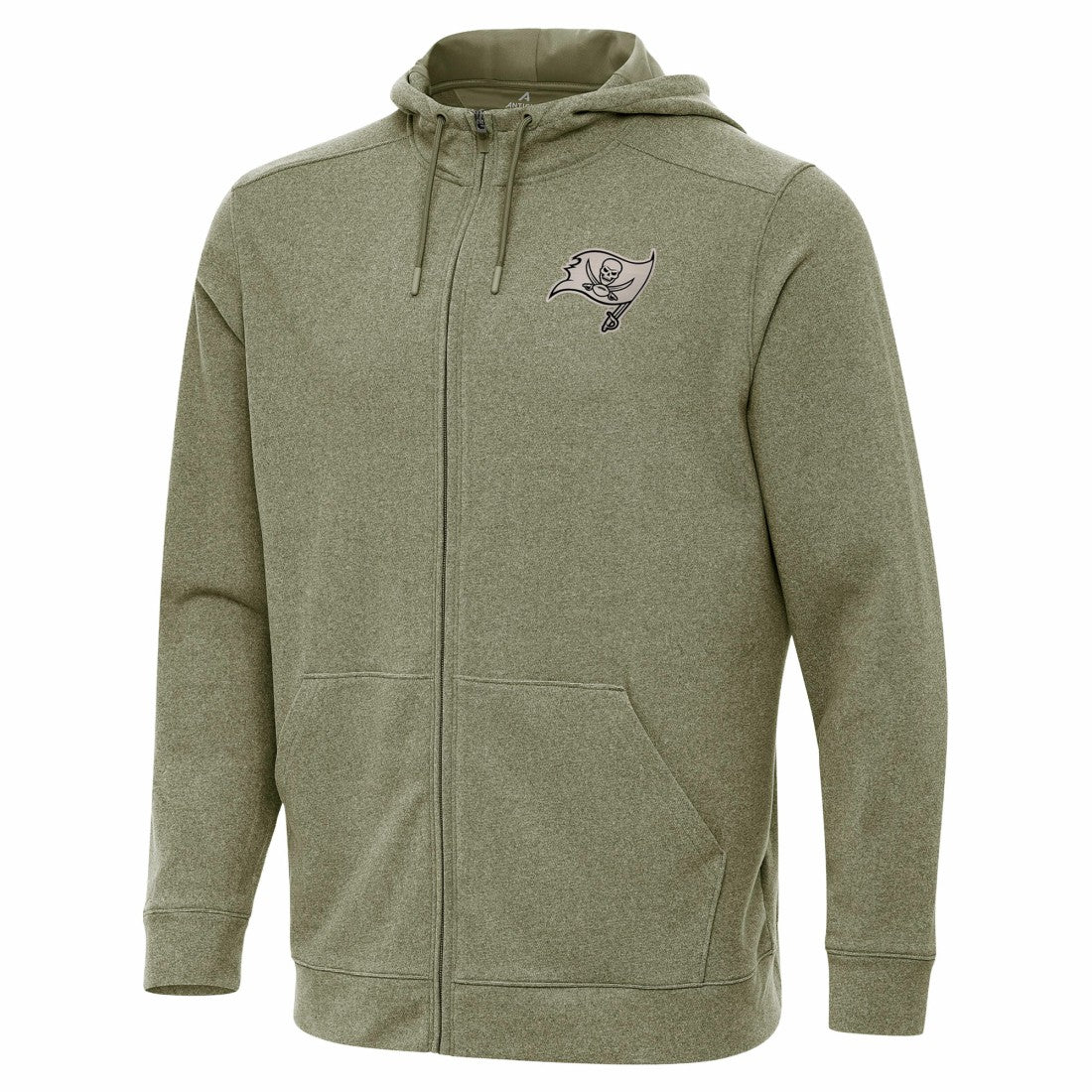 Antigua Effortless Full-Zip Hoodie Jacket - Tampa Bay Buccaneers Hoodies