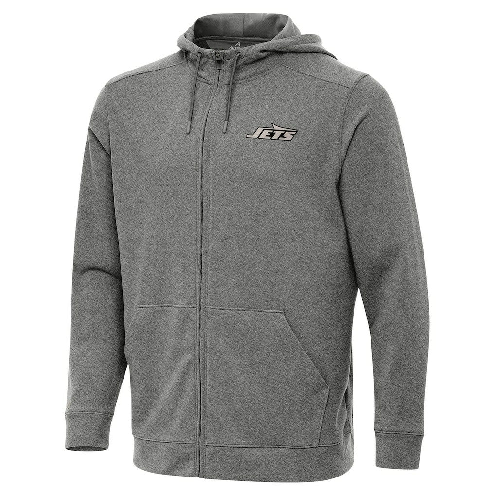 Antigua Effortless Full-Zip Hoodie Jacket - New York Jets Hoodies