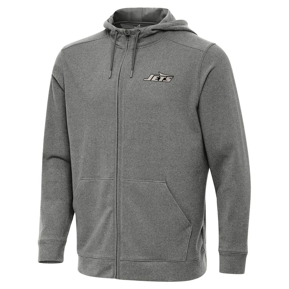 Antigua Effortless Full-Zip Hoodie Jacket - New York Jets Hoodies