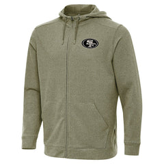 Antigua Effortless Full-Zip Hoodie Jacket - San Francisco 49ers Hoodies