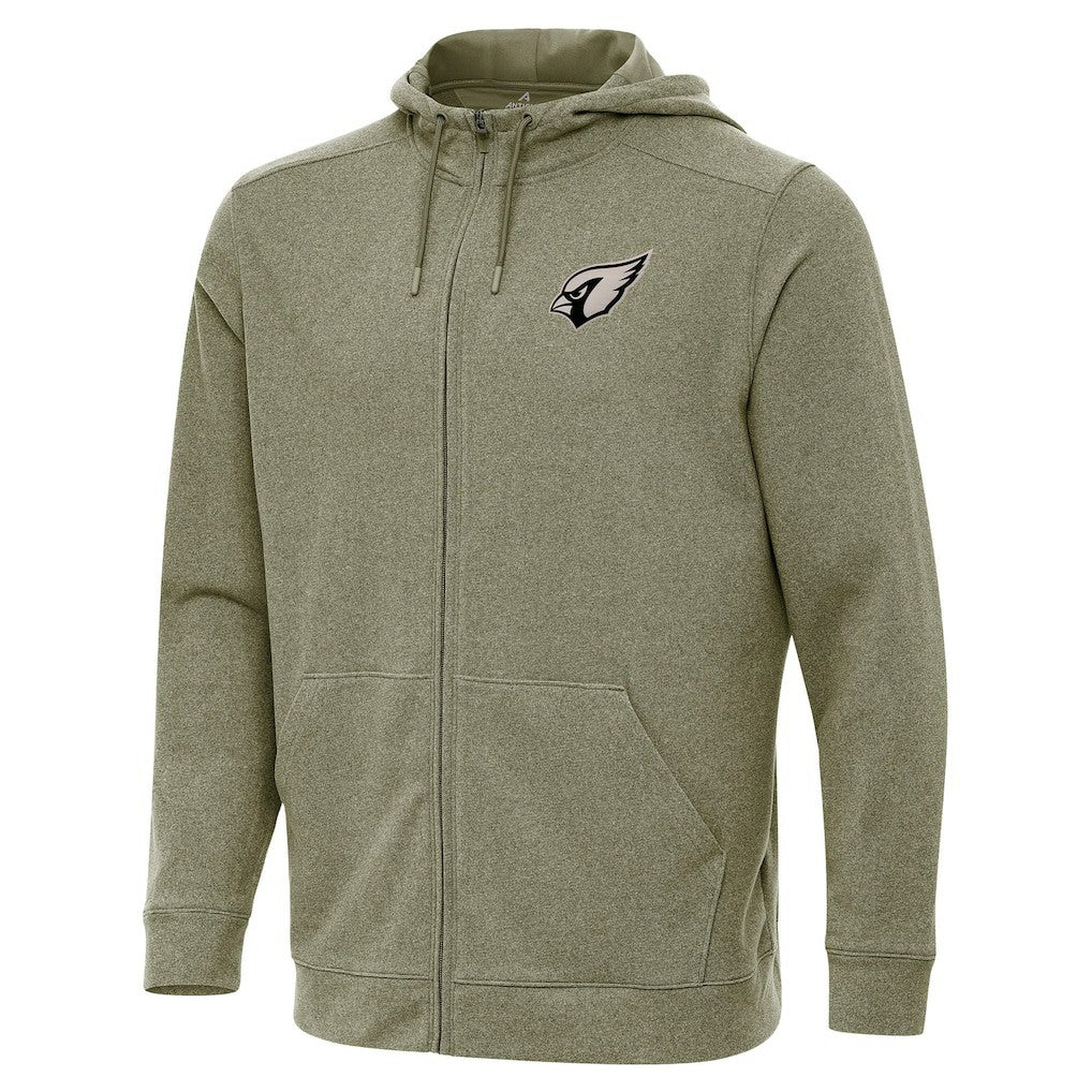 Antigua Effortless Full-Zip Hoodie Jacket - Arizona Cardinals Hoodies