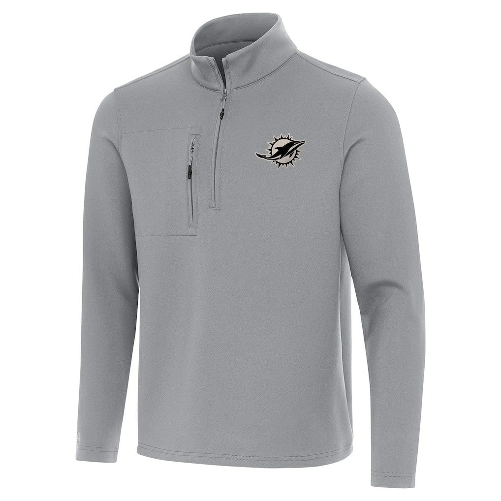 Antigua Insider Quarter-Zip Jacket - Miami Dolphins Jackets
