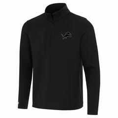 Antigua Insider Quarter-Zip Jacket - Detroit Lions Jackets