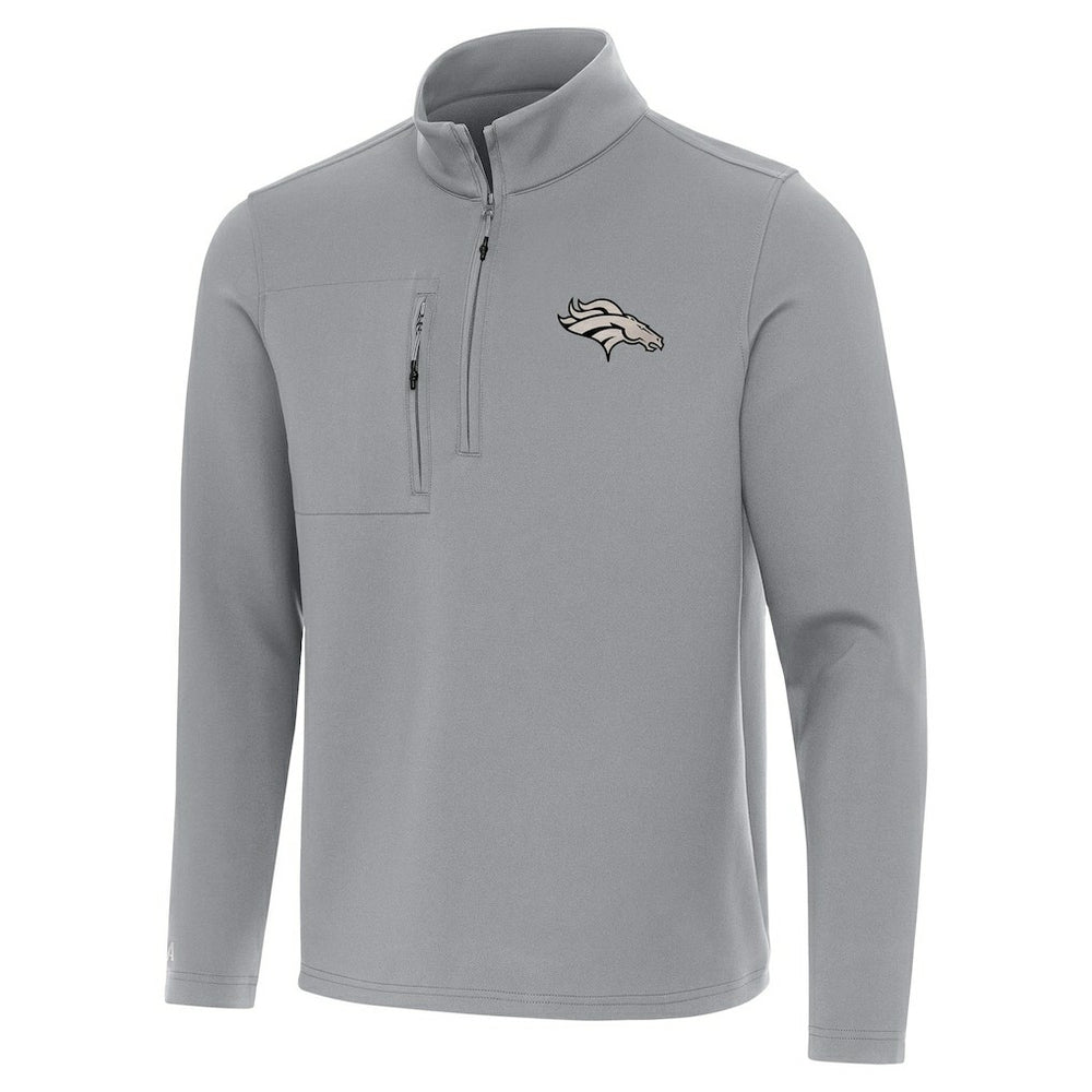 Antigua Insider Quarter-Zip Jacket - Denver Broncos Jackets