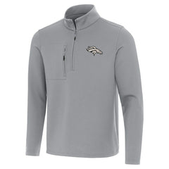 Antigua Insider Quarter-Zip Jacket - Denver Broncos Jackets