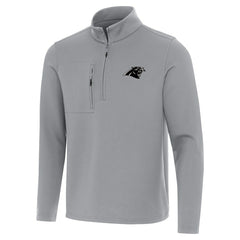Antigua Insider Quarter-Zip Jacket - Carolina Panthers Jackets