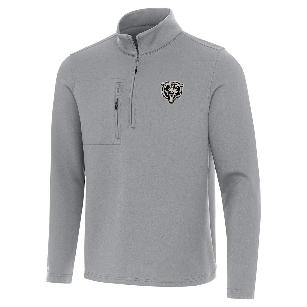 Antigua Insider Quarter-Zip Jacket - Chicago Bears Jackets