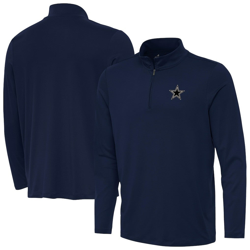 Antigua Reprocess Quarter-Zip Top - Dallas Cowboys Tops
