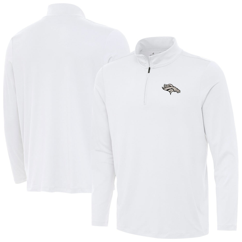 Antigua Reprocess Quarter-Zip Top - Denver Broncos Tops