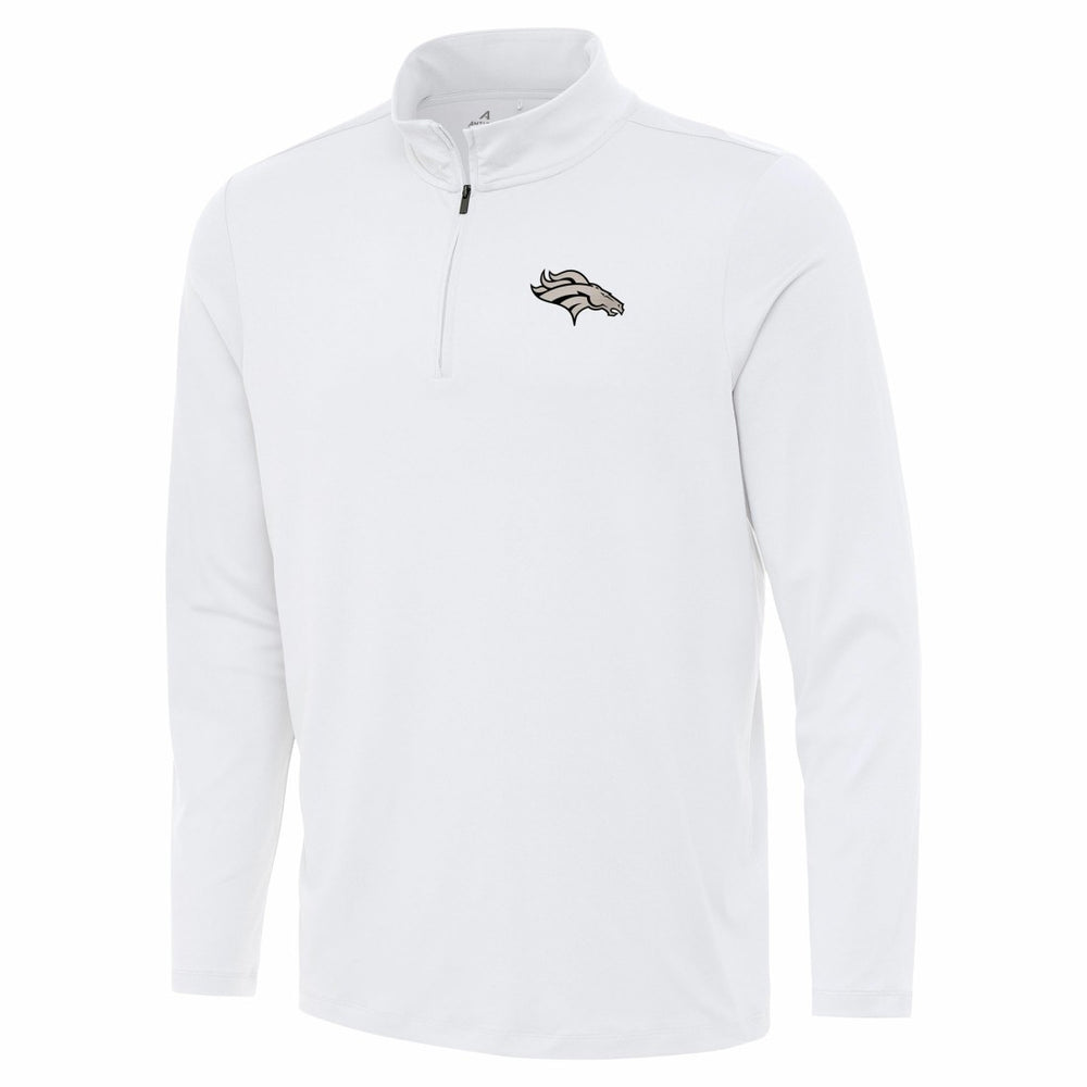 Antigua Reprocess Quarter-Zip Top - Denver Broncos Tops