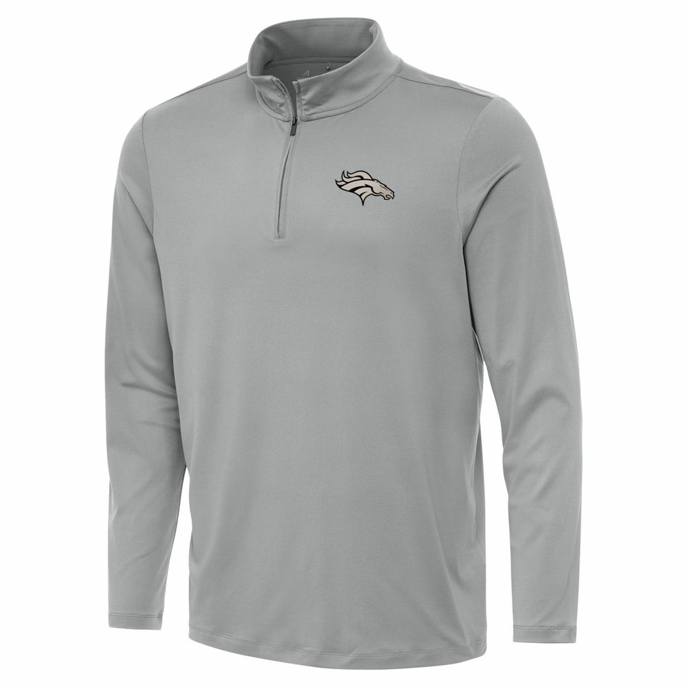 Antigua Reprocess Quarter-Zip Top - Denver Broncos Tops