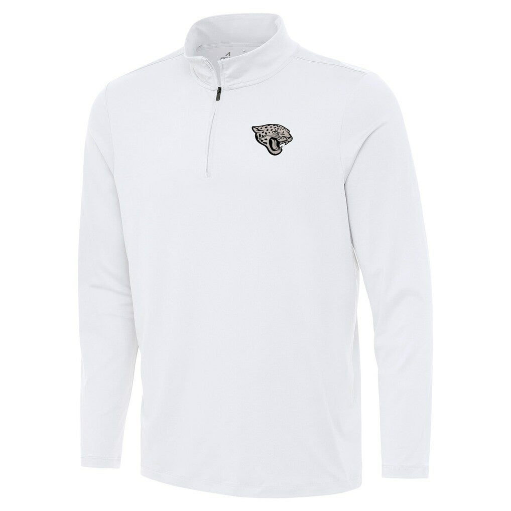 Antigua Reprocess Quarter-Zip Top - Jacksonville Jaguars Tops