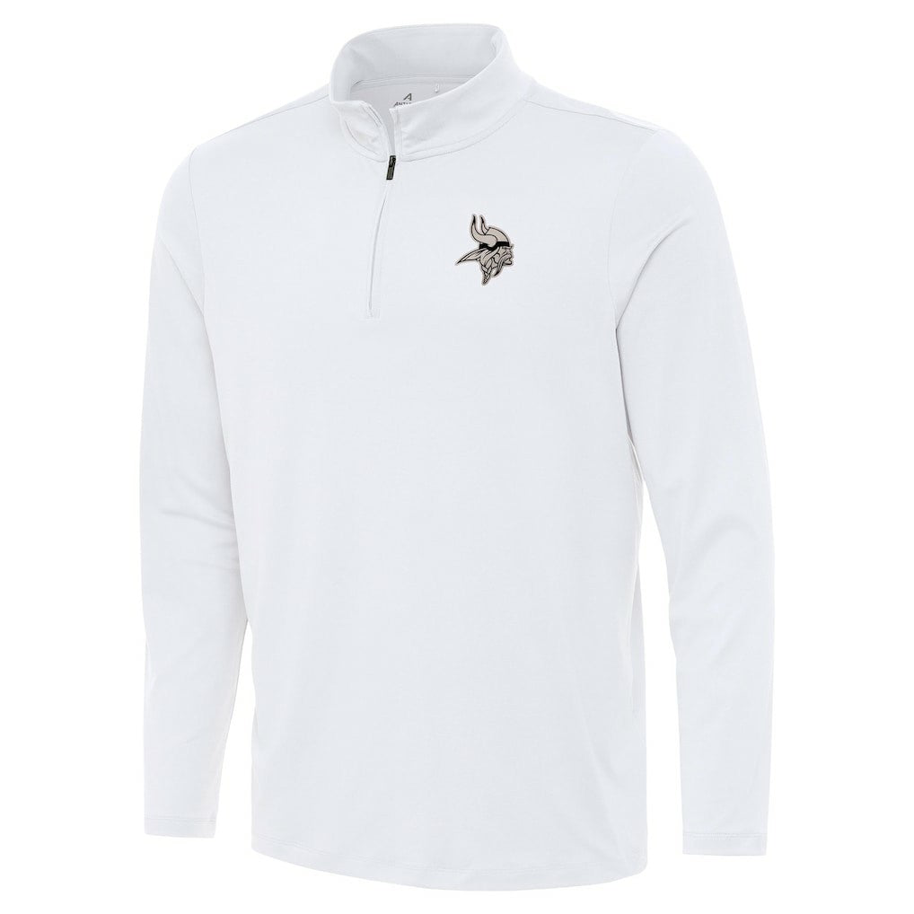 Antigua Reprocess Quarter-Zip Top - Minnesota Vikings Tops