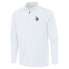 Antigua Reprocess Quarter-Zip Top - Minnesota Vikings Tops