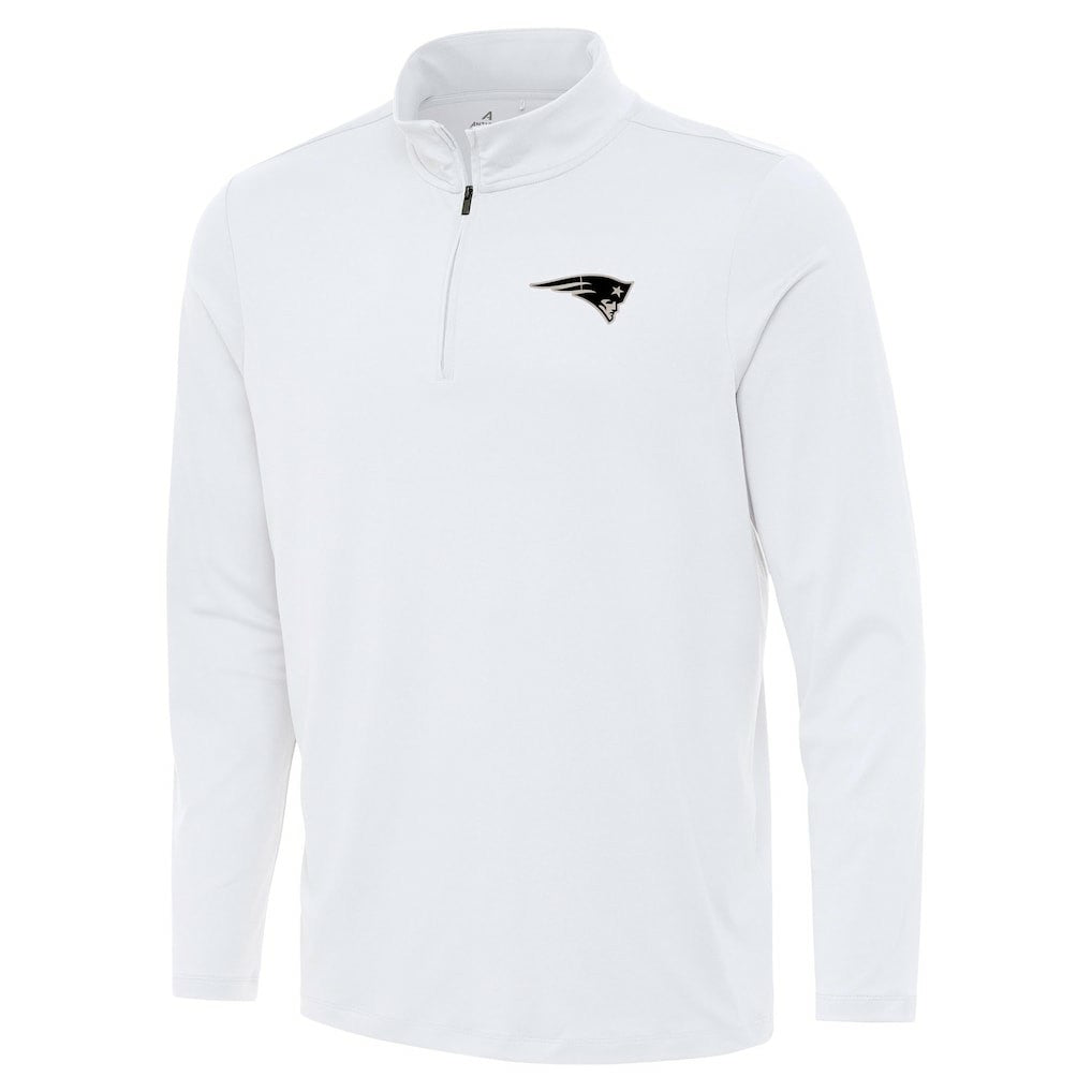 Antigua Reprocess Quarter-Zip Top - New England Patriots Tops