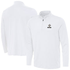 Antigua Reprocess Quarter-Zip Top - New Orleans Saints Tops