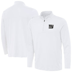 Antigua Reprocess Quarter-Zip Top - New York Giants Tops
