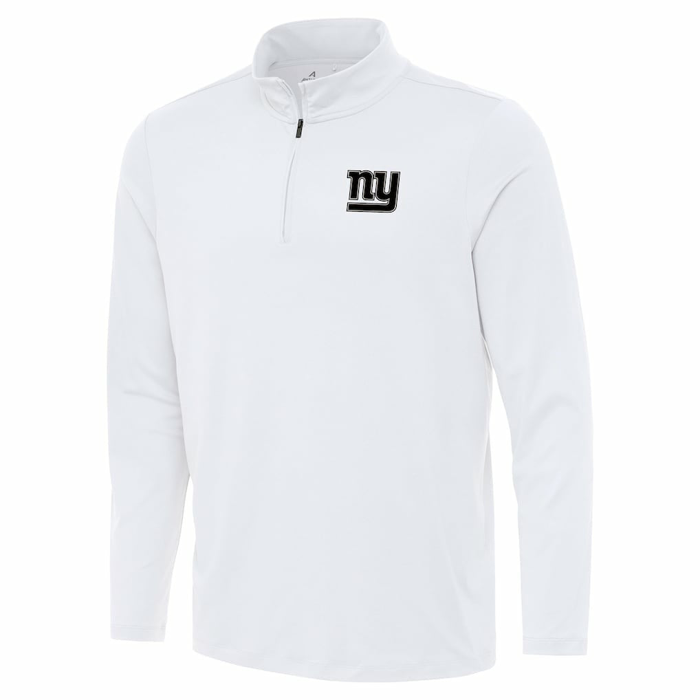 Antigua Reprocess Quarter-Zip Top - New York Giants Tops