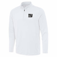 Antigua Reprocess Quarter-Zip Top - New York Giants Tops