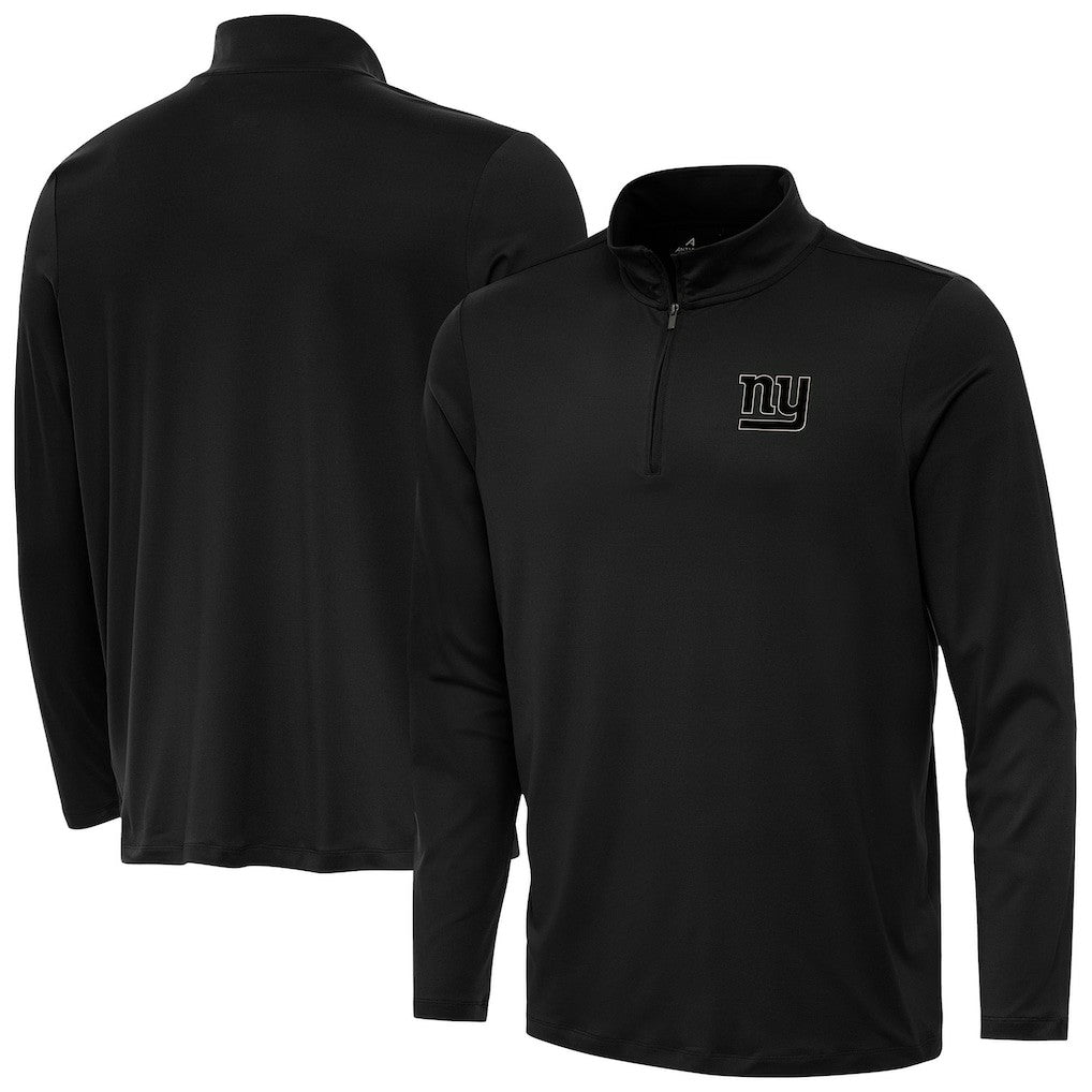 Antigua Reprocess Quarter-Zip Top - New York Giants Tops