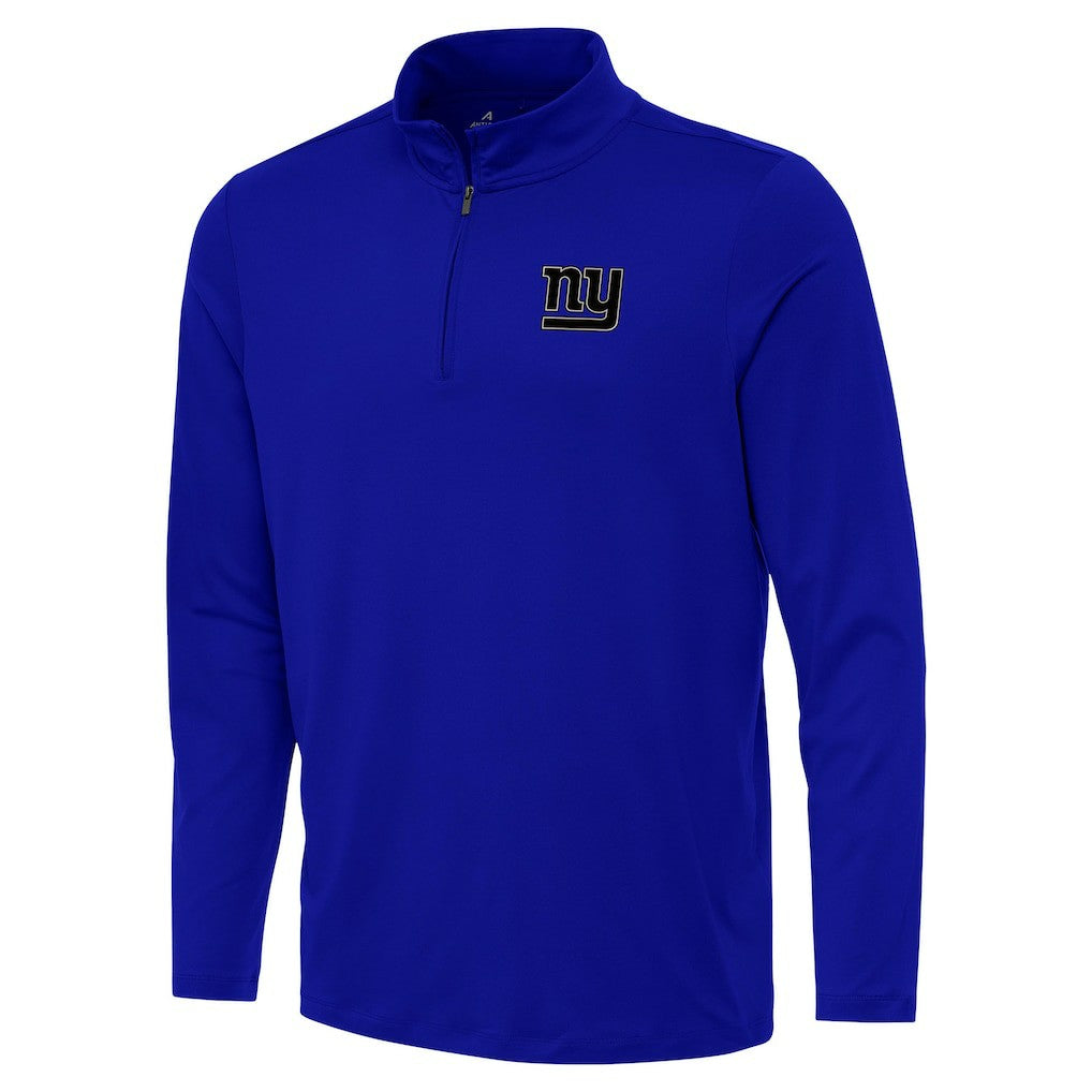 Antigua Reprocess Quarter-Zip Top - New York Giants Tops