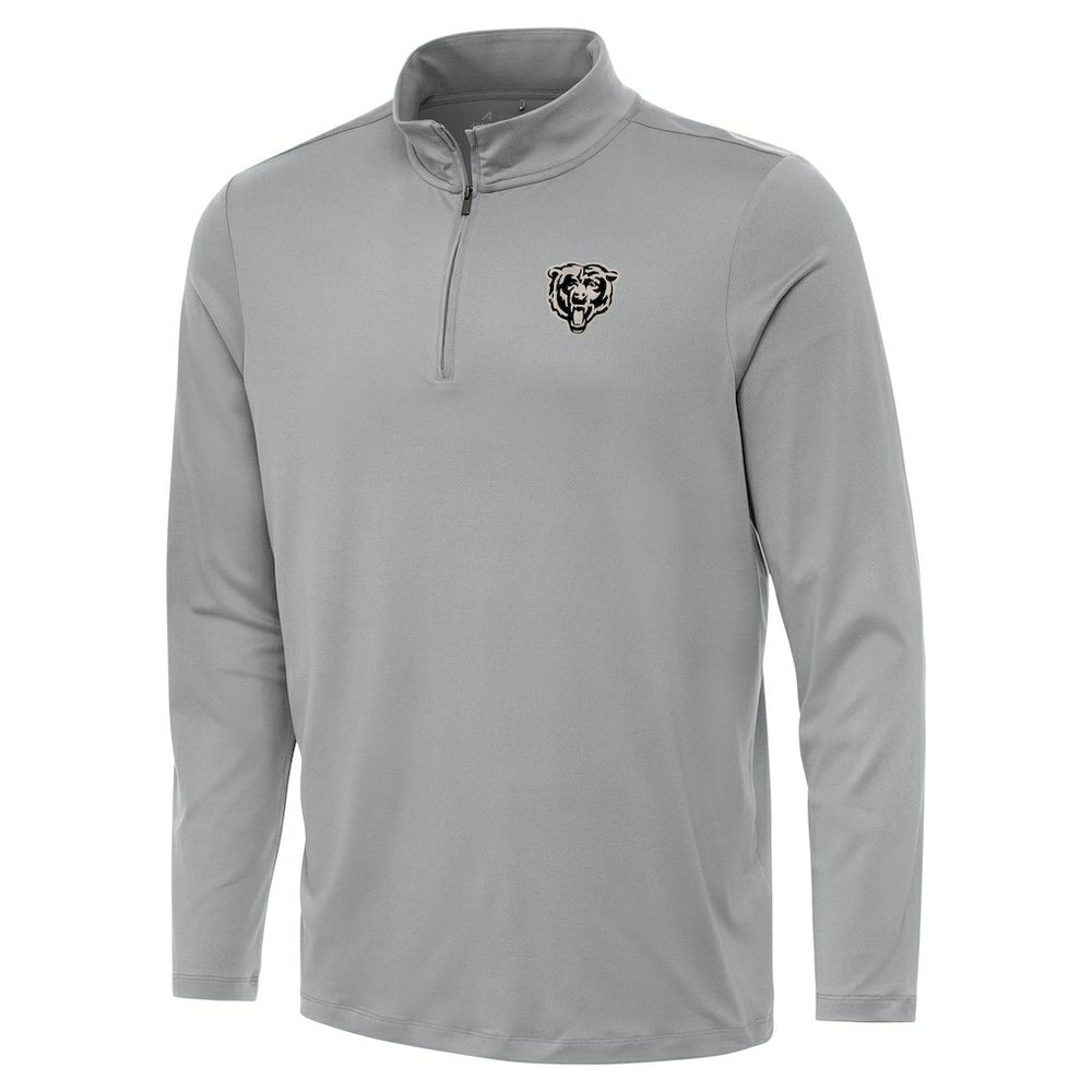 Antigua Reprocess Quarter-Zip Top - Chicago Bears Tops