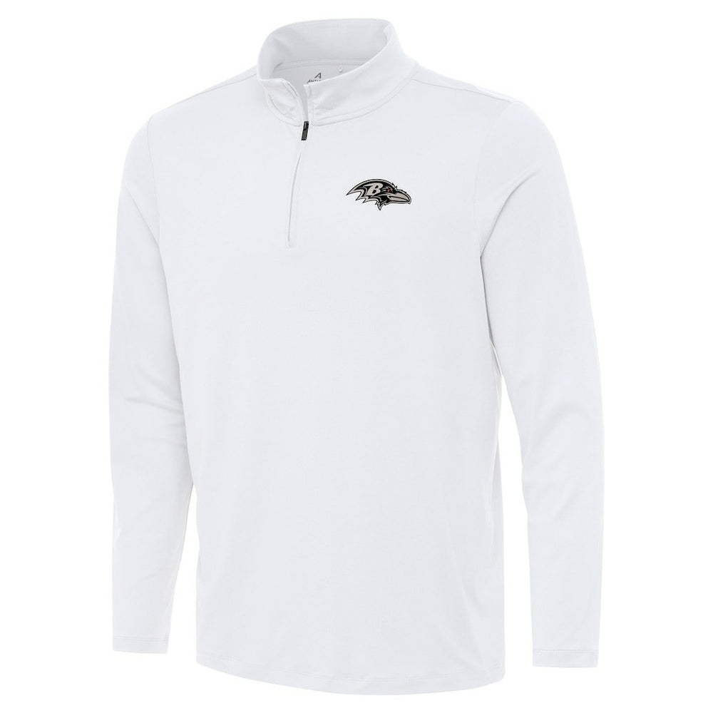 Antigua Reprocess Quarter-Zip Top - Baltimore Ravens Tops