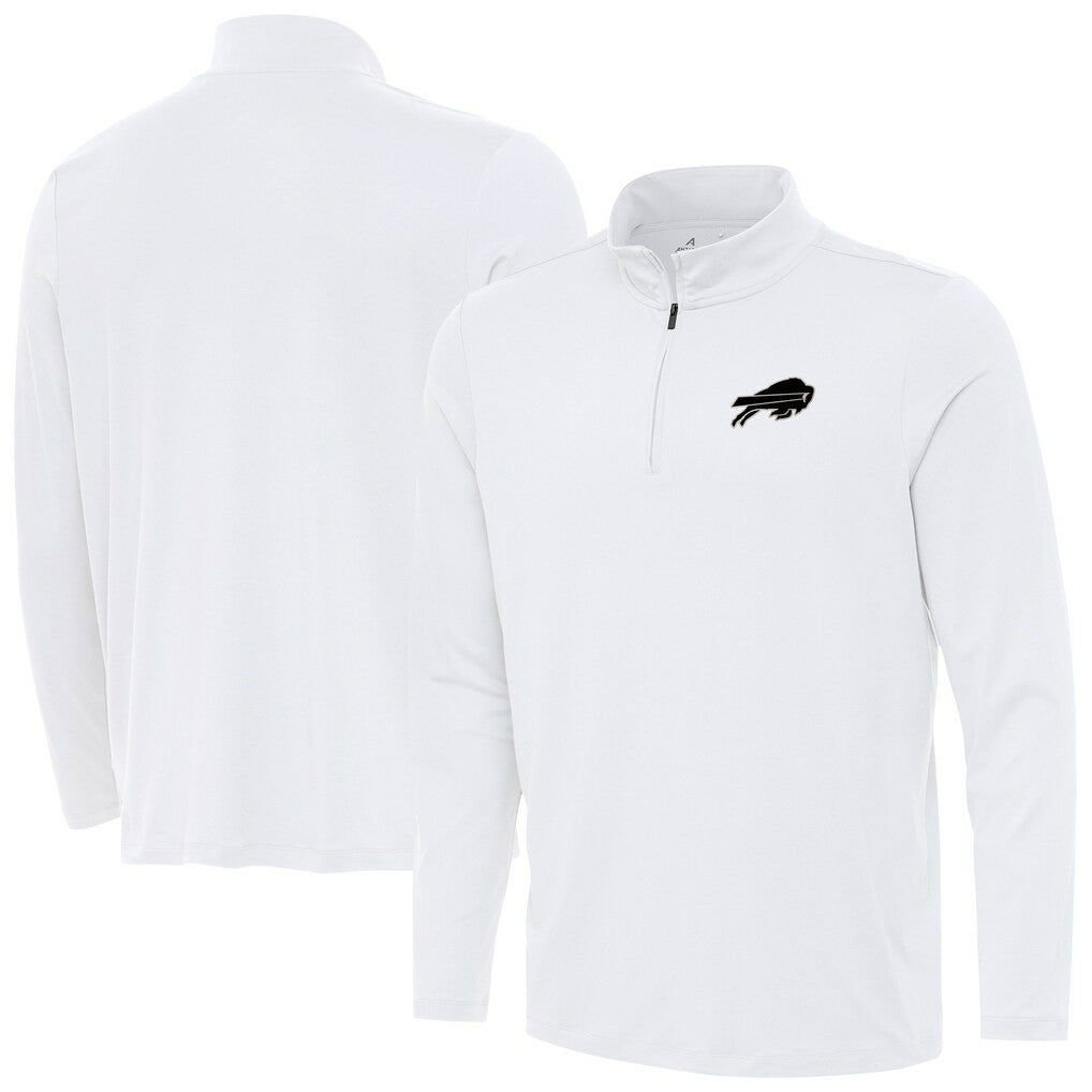 Antigua Reprocess Quarter-Zip Top - Buffalo Bills Tops