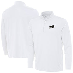 Antigua Reprocess Quarter-Zip Top - Buffalo Bills Tops