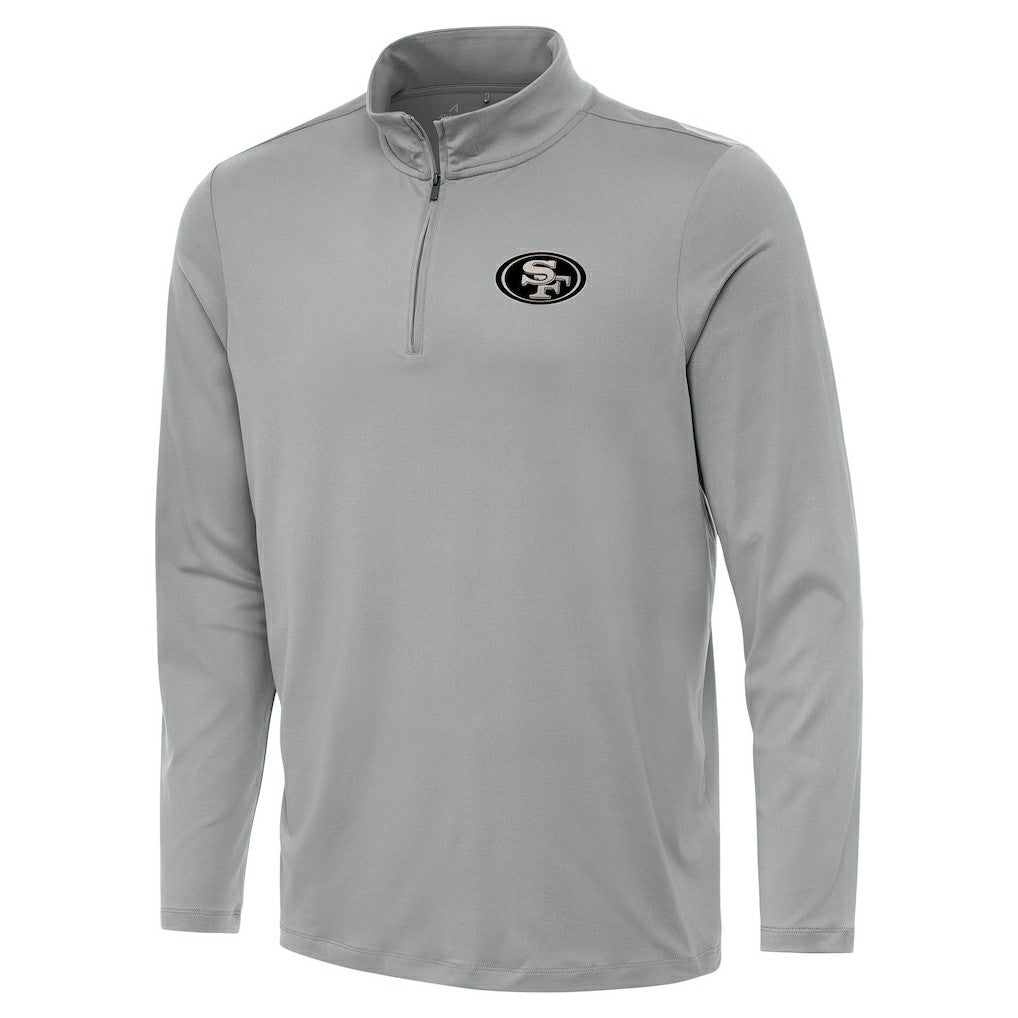 Antigua Reprocess Quarter-Zip Top - San Francisco 49ers Tops