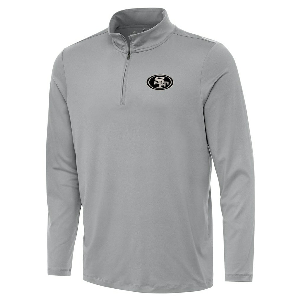 Antigua Reprocess Quarter-Zip Top - San Francisco 49ers Tops
