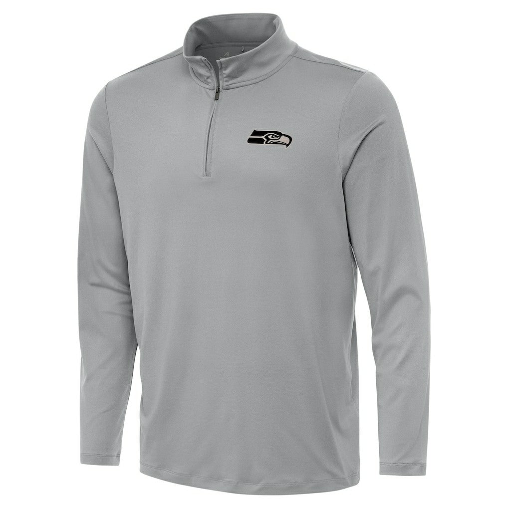Antigua Reprocess Quarter-Zip Top - Seattle Seahawks Tops