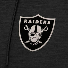 Antigua Spikes Raglan Quarter-Zip Hoodie - Las Vegas Raiders Hoodies