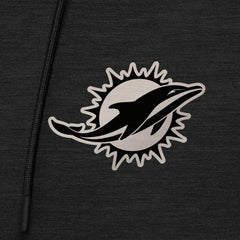 Antigua Spikes Raglan Quarter-Zip Hoodie - Miami Dolphins Hoodies