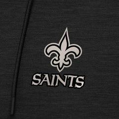 Antigua Spikes Raglan Quarter-Zip Hoodie - New Orleans Saints Hoodies
