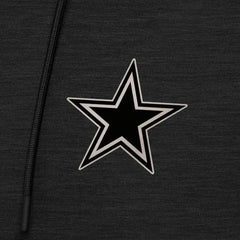 Antigua Spikes Raglan Quarter-Zip Hoodie - Dallas Cowboys Hoodies