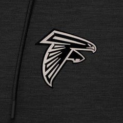 Antigua Spikes Raglan Quarter-Zip Hoodie - Atlanta Falcons Hoodies